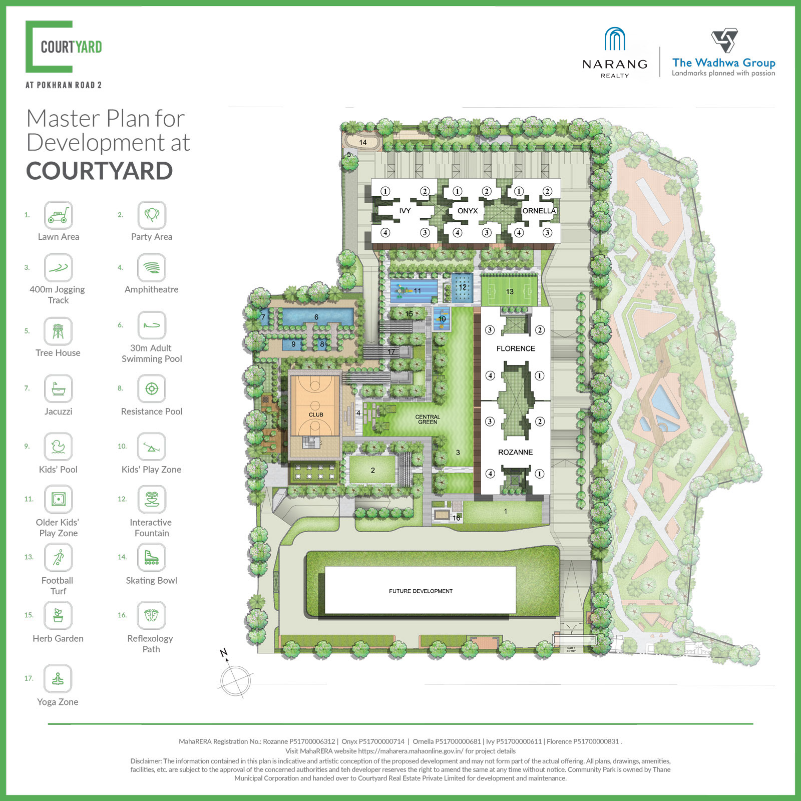 Courtyard Thane Residential Property Plan